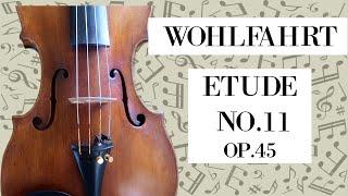 Wohlfahrt Etude No.11 op. 45
