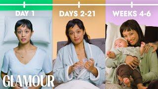 This is Your Postpartum In 2 Minutes | Glamour