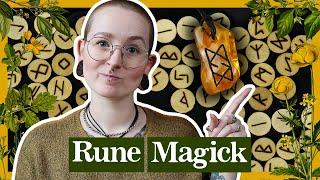 Runic Magick: How to use the runes in spellwork || THE RUNES #7