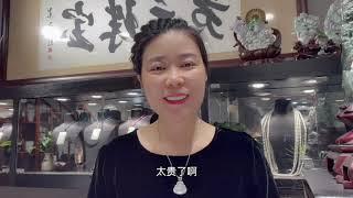 老板娘在线分享不同品质的冰种翡翠戒指，欢迎大家围观交流