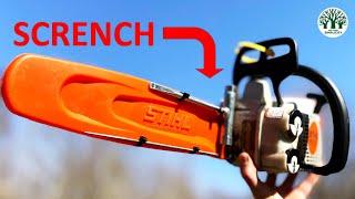 STIHL Chainsaw hack - scrench mod