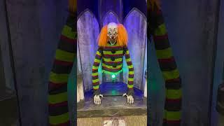 Creepy Clown Spirit Halloween 2023 Animatronic #clown #shorts #spirithalloween2023
