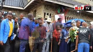 Drama as Boaz's brother fights over a baby with Boaz's wife at the graveside