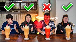 QUAL É O MILKSHAKE SABOTADO? ( NOVO MINI GAME ) [ REZENDE EVIL ]