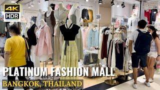 [BANGKOK] Platinum Fashion Mall (AUG 2024) "Wholesales & Retails Fashion Mall"| Thailand [4K HDR]