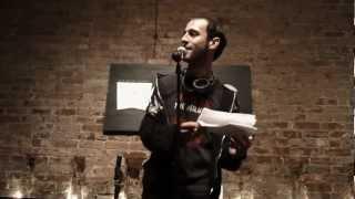 Poet Mike Gerbino @ The Inspired Word's NYC Open Mic Joint