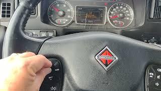 How to reset instrument cluster 2019 International