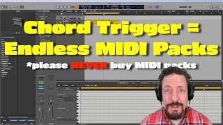 Don't Buy MIDI Packs! (if you use Logic) | Chord Trigger MIDI FX