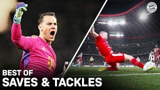 Incredible defensive skills!  | Best Saves & Tackles of 2023