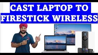 How To Cast Computer To Firestick - Screen Mirror Windows Laptop to Firestick Amazon | Mobile