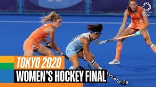 Netherlands  vs Argentina  | Women's Hockey   Gold Medal Match | Tokyo Replays
