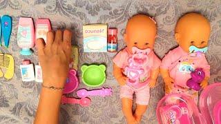 3 Minutes Satisfying with Baby Nenuco Surprise Accessories | ASMR Toys videos (no music)