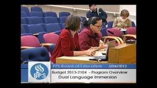 Board of Education - Study Session - March 4, 2013