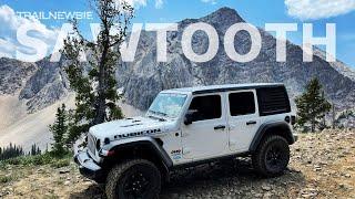 IS THIS THE BEST OFFROAD CAMP SPOT IN SAWTOOTH? | Overlanding Trail in Idaho With Amazing Views 