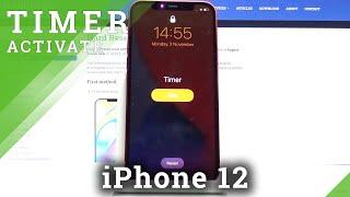 How to Use Timer in Apple iPhone 12 - Measure Time Intervals