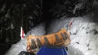 Alps snow clearing after heavy snowfall!#austria #alps