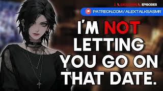 [SPICY & cute] [F4M] Possessive goth girl roommate gets jealous and pins you down [marking you] ASMR