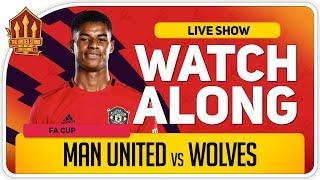 MANCHESTER UNITED vs WOLVES | With Mark Goldbridge LIVE