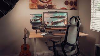 Desk Setup Upgrades 2021(Warm Cozy Vibes)