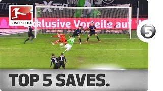 Top 5 Saves -  Incredible Stops from Matchday 15