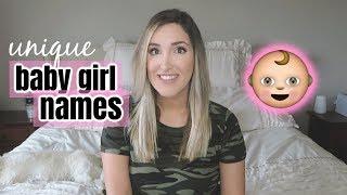 UNIQUE BABY GIRL NAMES 2019