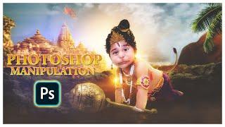 Baby photo editing | Lord Hanuman | Photoshop Manipulation Tutorial | G K Digital Photos