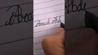 How to write your name in cursive handwriting