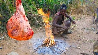 HADZABE TRIBE (Part 2)Spending A Day With Hadzabe,Last Hunting Tribe Of The World.