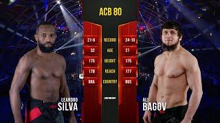 Леандро Сильва vs. Али Багов | Leandro Silva vs. Ali Bagov | ACB 80