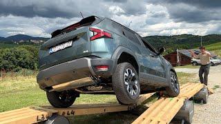 DACIA DUSTER 4X4 2024 - impressive OFF-ROAD driving & DRIFTING