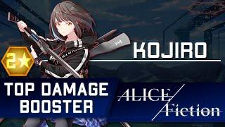 ALICE Fiction - Kojiro - High DPS Support - Character Introduction and Best World Memory