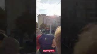 Минск 18 октября , марш Партизан