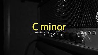 C Minor Alternative Rock Guitar Backing Track (160 bpm)