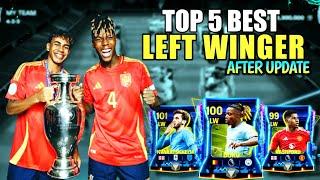 Best LW in FC Mobile ️ | Top 5 LW in FC Mobile after Update | eafc24