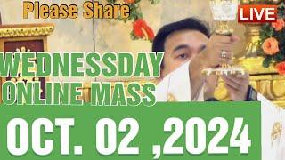 QUIAPO CHURCH LIVE MASS TODAY REV FR DOUGLAS BADONG OCTOBER 2,2024