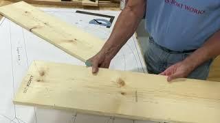 Boat Building the Somes Sound 12 1/2 Sailboat - Aft Frames - Episdode 12 (part 3)