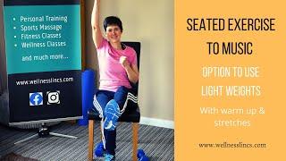 Seated (chair) exercise to music