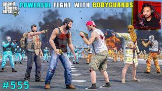 Michael's Powerful Battle With Jason's Bodyguards | Gta V Gameplay