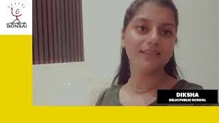 Bonsai Education Students Review - Diksha #part1