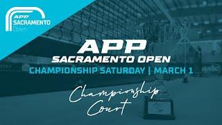 Championship Court | Day 3 | The 2025 APP Sacramento Open | March 1