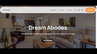 Stunning Real Estate Website Design by Anas | Expert WordPress Developer