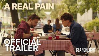 A REAL PAIN | Official Trailer | Searchlight Pictures