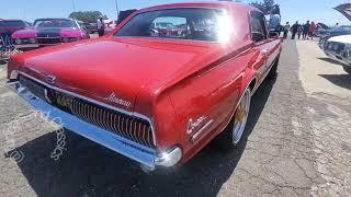 1968 Mercury Cougar on Gold Zeniths & Vogues in Bay Area, ca