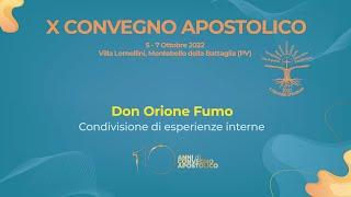 Condivisione esperienze interne - Don Orione Fumo