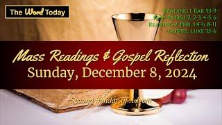 Today's Catholic Mass Readings & Gospel Reflection - Sunday, December 8, 2024