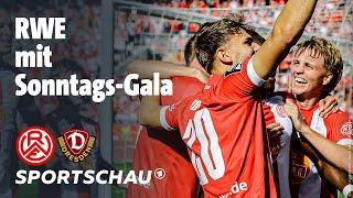 Rot-Weiss Essen - Dynamo Dresden Highlights 3. Liga, 8. Spieltag I Sportschau Fußball