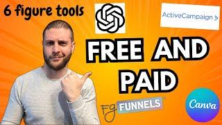 The Only Tools You Need to Build a 6-Figure Online Business