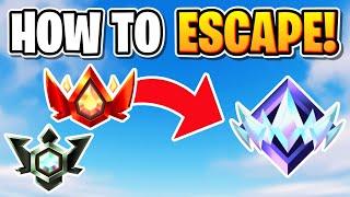 How To Get Out Of ELITE And CHAMPION Rank In Fortnite! (GET BETTER AT FORTNITE!)