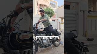 Bullet wants Justice#bullet #motorcycle #bike #bikelovers #biker #sarcasm #humour #funny