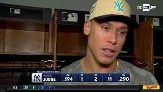 Aaron Judge discusses recent stretch and game against Rays